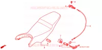 SELLE pour Honda VFR 800 de 2004