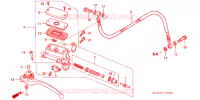 MAITRE CYLINDRE pour Honda VFR 800 INTERCEPTOR ABS de 2005