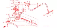 MAITRE CYLINDRE pour Honda VFR 800 de 2016