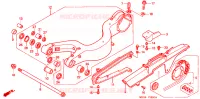 BRAS OSCILLANT pour Honda VFR 800 INTERCEPTOR de 2000