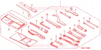 OUTIL pour Honda VFR 800 INTERCEPTOR de 2000