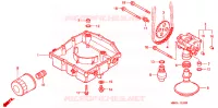 POMPE A HUILE pour Honda VFR 800 INTERCEPTOR de 2000