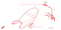 SELLE pour Honda VFR 800 INTERCEPTOR de 2000