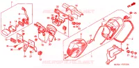 FEU ARRIERE pour Honda VT 1100 SHADOW C2 SABRE de 2004