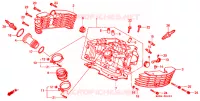 CULASSE pour Honda VT 1100 SHADOW American Classic Edition de 1996