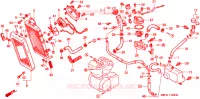 RADIATEUR pour Honda VT 1100 SHADOW C3 AERO de 2001