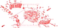 CULASSE pour Honda VT 1100 SHADOW C3 AERO de 2002