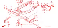 BRAS OSCILLANT pour Honda XR 600 R de 1997