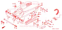 BRAS OSCILLANT pour Honda XR 650 R de 2003