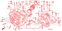 CULASSE pour Honda XR 650 de 2004