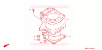 CYLINDRE pour Honda XR 650 de 2004