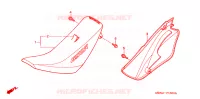 SELLE   COUVERCLE LATERAL DROIT pour Honda XR 650 de 2004