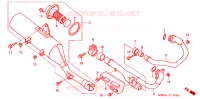 SILENCIEUX D'ECHAPPEMENT pour Honda XR 650 de 2004