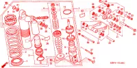 AMORTISSEUR ARRIERE pour Honda XR 650 de 2005