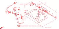 BEQUILLE pour Honda RC45 RVF 750 With speed warning light de 1995