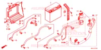 BATTERIE pour Honda GL 1800 GOLD WING TOUR DCT de 2018
