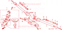 GUIDON   TE DE FOURCHE pour Honda CBR 600 de 1998