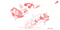 FEU ARRIERE pour Honda XL 1000 VARADERO de 2000