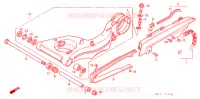 BRAS OSCILLANT pour Honda VFR 400 R3 HRC Without speed warning light de 1992