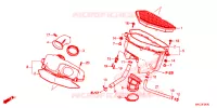 FILTRE A AIR pour Honda GL 1800 GOLD WING TOURING, NAVI BLUE de 2018