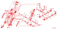 FOURCHE pour Honda GL 1800 GOLD WING TOURING, NAVI de 2018