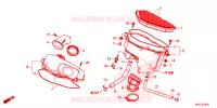 FILTRE A AIR pour Honda GL 1800 GOLD WING TOURING, NAVI RED de 2018