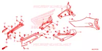 COUVERCLES LATERAUX pour Honda GL 1800 GOLD WING DCT de 2018