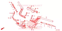 GUIDON   TE DE FOURCHE pour Honda GL 1800 GOLD WING DCT de 2018