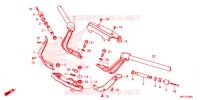 GUIDON   TE DE FOURCHE pour Honda GL 1800 GOLD WING TOUR DCT de 2018
