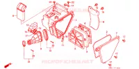 FILTRE A AIR pour Honda CRM 50 de 1992