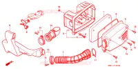 FILTRE A AIR pour Honda LEAD 90 GREEN de 1993