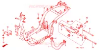 CADRE pour Honda LEAD 90 SPECIAL de 1993