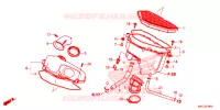 FILTRE A AIR pour Honda GL 1800 GOLD WING TOUR DCT, NAVI, AIRBAG de 2020