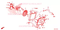 RADIATEUR pour Honda GL 1800 GOLD WING TOUR DCT, NAVI, AIRBAG de 2020