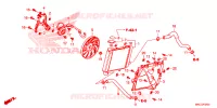 RADIATEUR pour Honda GL 1800 GOLD WING TOUR DCT de 2020