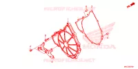 CARTER D'EMBRAYAGE pour Honda GL 1800 GOLD WING TOUR de 2020
