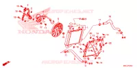 RADIATEUR pour Honda GL 1800 GOLD WING TOUR de 2020