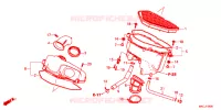 FILTRE A AIR pour Honda GL 1800 GOLD WING TOUR de 2020