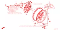 ROUE ARRIERE pour Honda GL 1800 GOLD WING BAGGER DCT de 2020