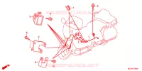 FAISCEAU D'AIRBAG pour Honda GL 1800 GOLD WING ABS NAVI AIRBAG de 2015