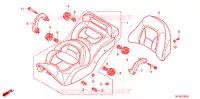 SELLE pour Honda GL 1800 GOLD WING ABS NAVI AIRBAG de 2015