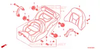SELLE pour Honda GL 1800 GOLD WING ABS de 2015