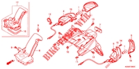 GARDE BOUE ARRIERE   CLIGNOTANT ARRIERE pour Honda PCX 125 de 2012