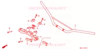 GUIDON   TE DE FOURCHE pour Honda XR 600 R de 1995