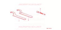 OUTIL pour Honda XR 600 R de 1995