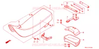 SELLE pour Honda XR 600 R de 1995
