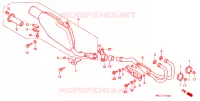 SILENCIEUX D'ECHAPPEMENT pour Honda XR 600 R de 1995
