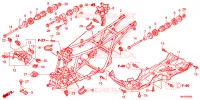 CADRE pour Honda FOURTRAX 520 FOREMAN 4X4 ES PS de 2021