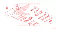 OUTIL pour Honda FOURTRAX 520 FOREMAN 4X4 ES PS de 2021