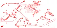 PEDALE   REPOSE PIED pour Honda FOURTRAX 520 FOREMAN 4X4 ES PS de 2021